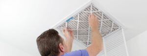 Changing out Air Filters HVAC