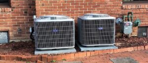 Carrier AC Units Installed