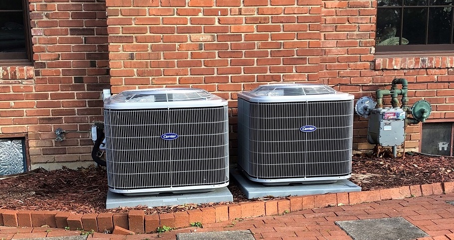 Carrier AC Units Installed